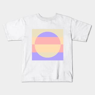 Pastel sun pattern Kids T-Shirt